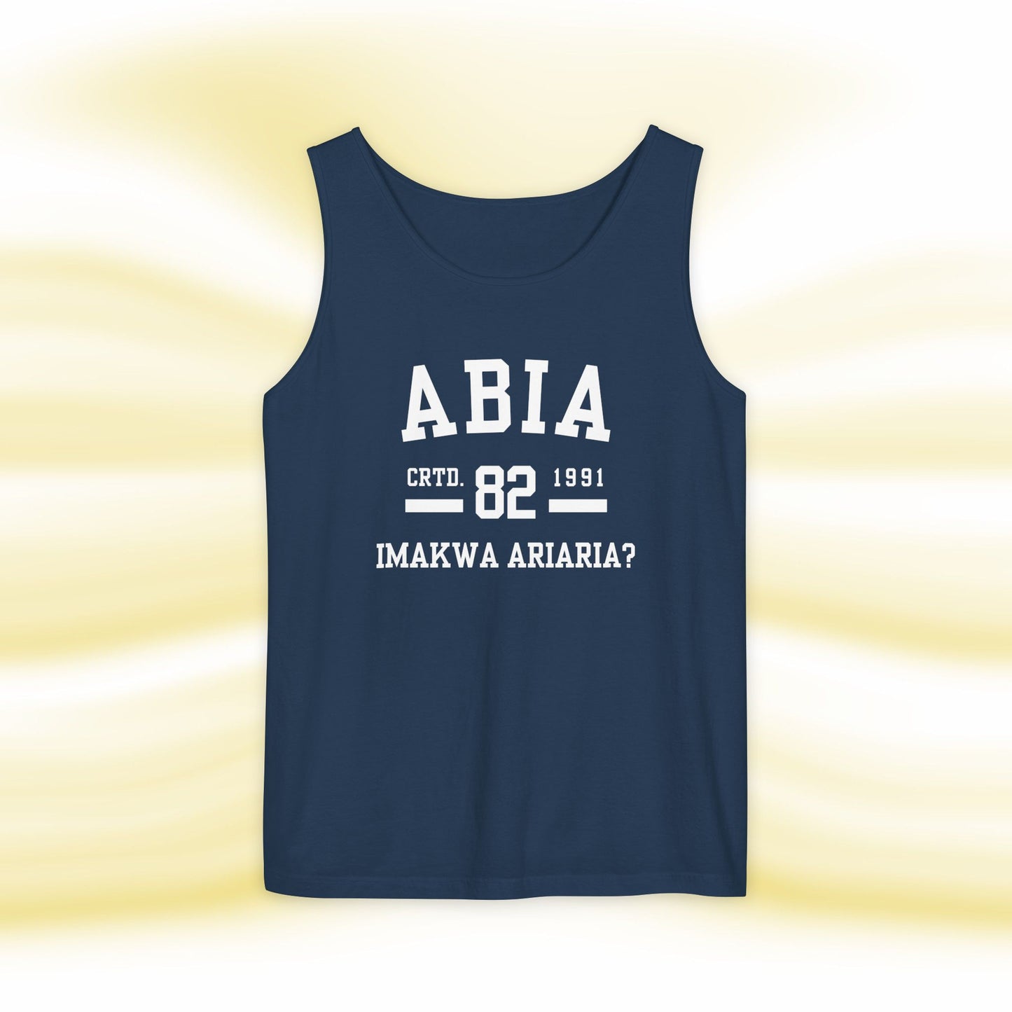 Ala Igbo Unisex Tank Top: Abia - UgoAfrik