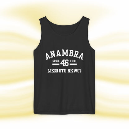 Ala Igbo Unisex Tank Top: Anambra - UgoAfrik