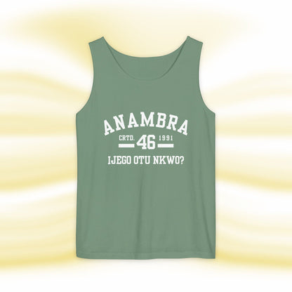 Ala Igbo Unisex Tank Top: Anambra - UgoAfrik