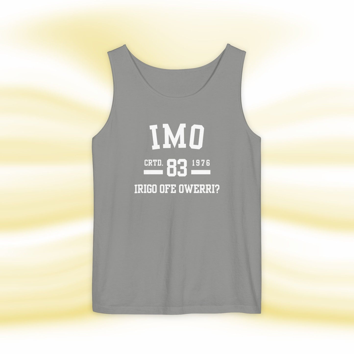 Ala Igbo Unisex Tank Top: Imo - UgoAfrik