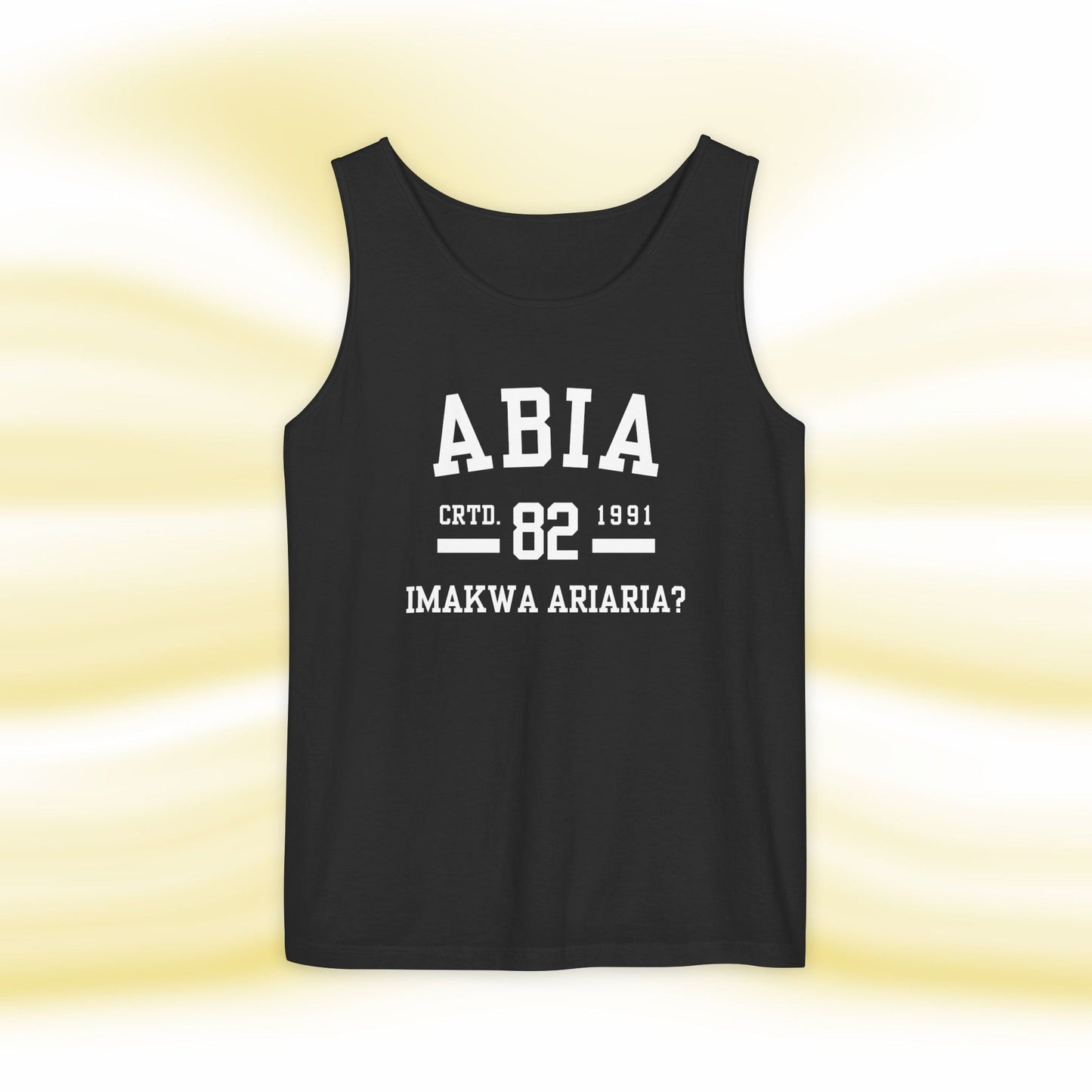 Ala Igbo Unisex Tank Top: Abia - UgoAfrik