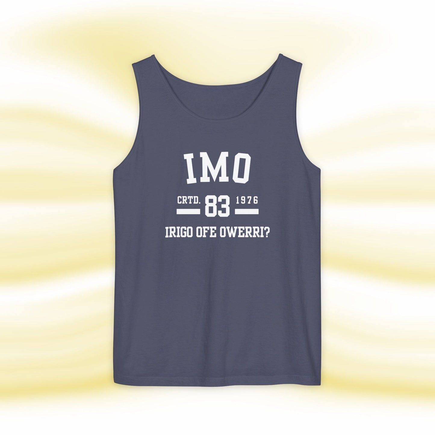 Ala Igbo Unisex Tank Top: Imo - UgoAfrik