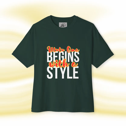 Ogbe Oversized Boxy Unisex TShirt A1 - UgoAfrik