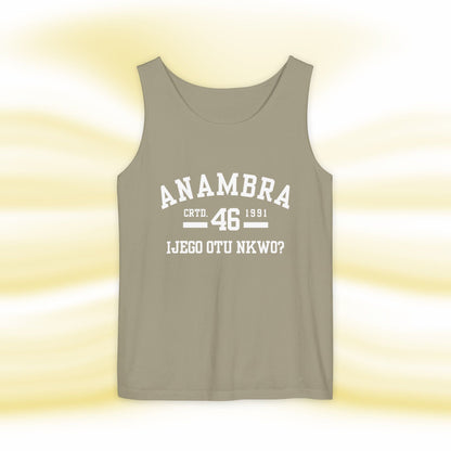 Ala Igbo Unisex Tank Top: Anambra - UgoAfrik