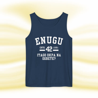 Ala Igbo Unisex Tank Top: Enugu - UgoAfrik