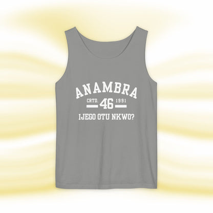Ala Igbo Unisex Tank Top: Anambra - UgoAfrik