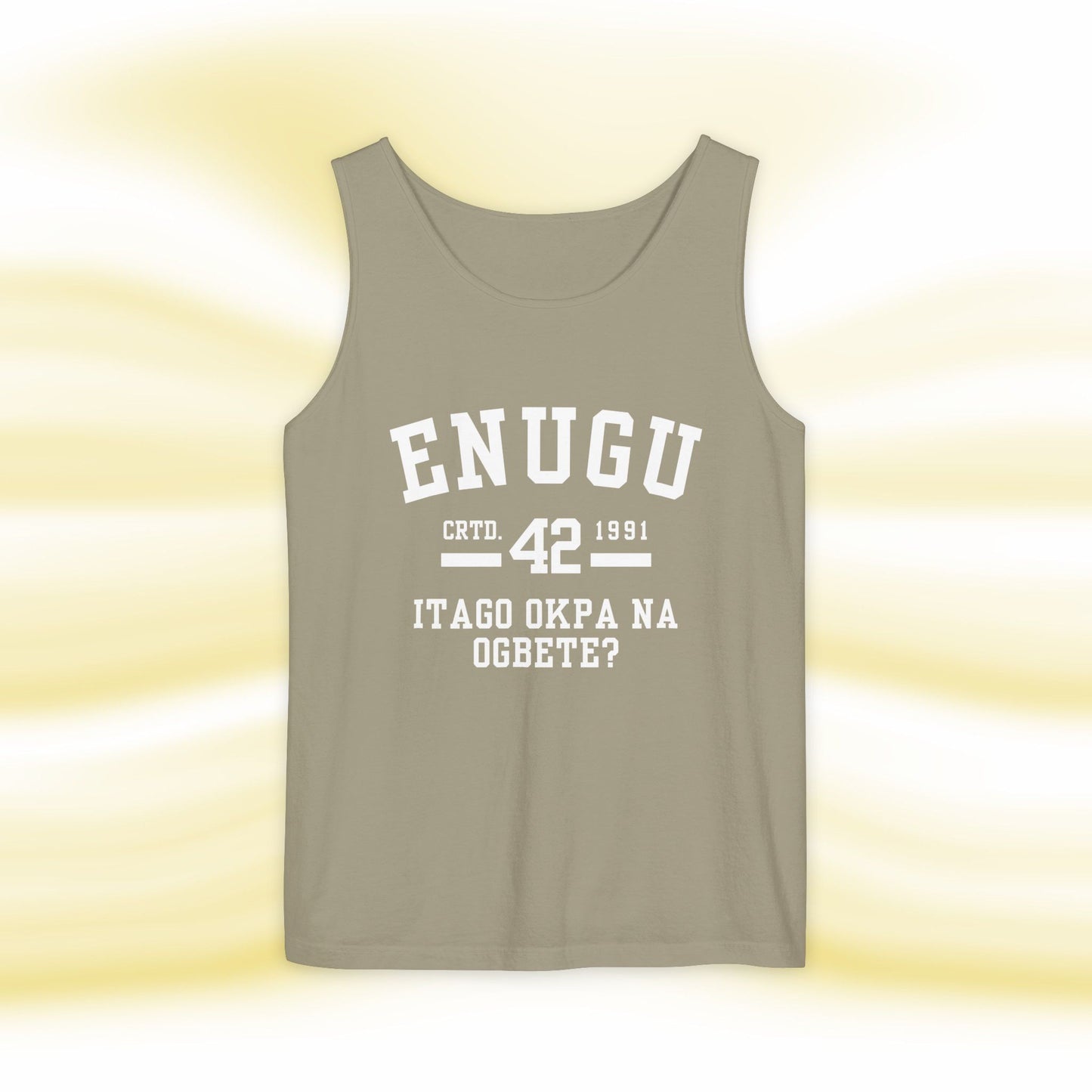 Ala Igbo Unisex Tank Top: Enugu - UgoAfrik