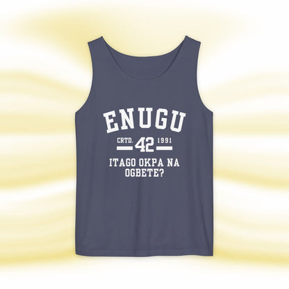 Ala Igbo Unisex Tank Top: Enugu - UgoAfrik