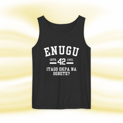 Ala Igbo Unisex Tank Top: Enugu - UgoAfrik