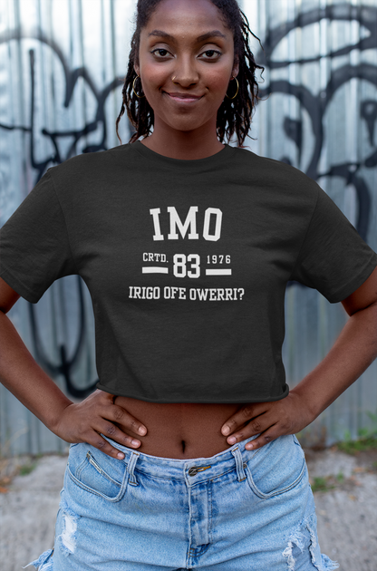 Ala Igbo Lady's Crop Top: Imo - UgoAfrik