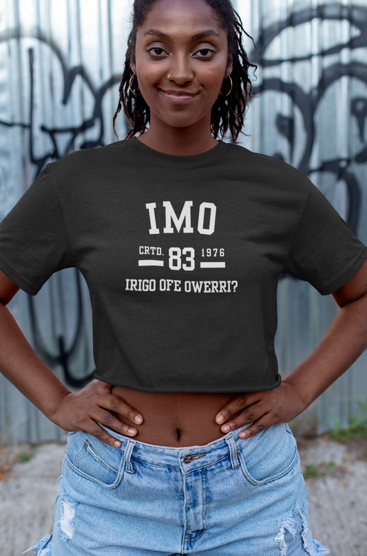 Ala Igbo Lady's Crop Top: Imo - UgoAfrik