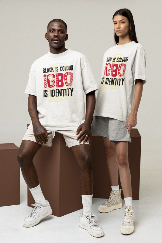 Igbo N.O.T2 Oversized Boxy Unisex TShirt - UgoAfrik