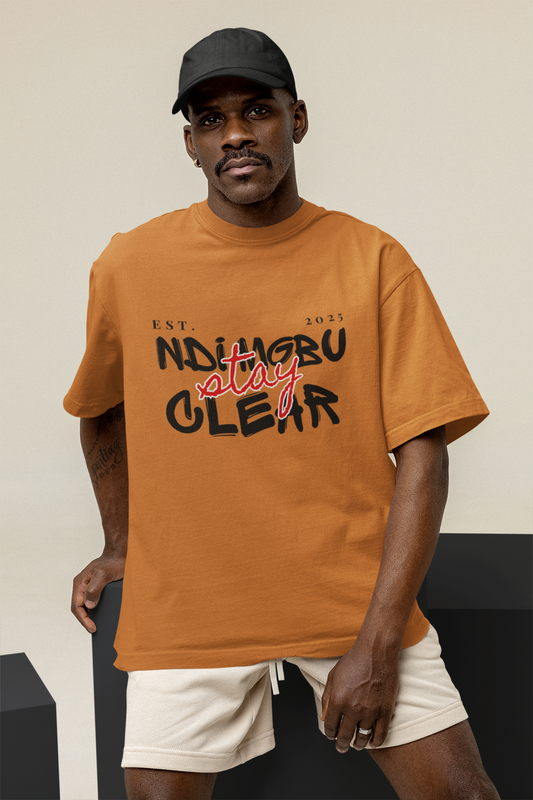Ogbe Oversized Boxy Unisex TShirt C2 - UgoAfrik