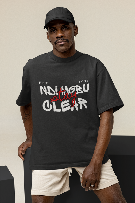 Ogbe Oversized Boxy Unisex TShirt C2 - UgoAfrik
