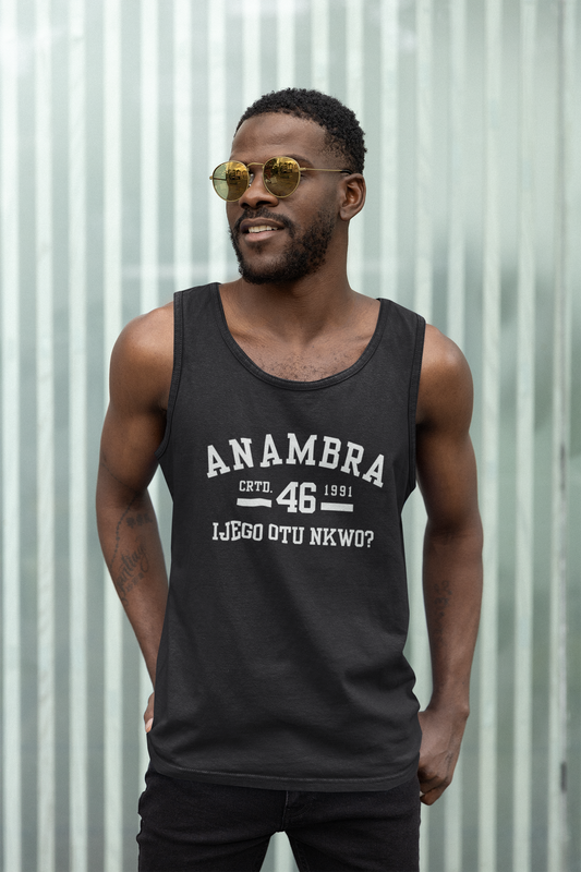 Ala Igbo Unisex Tank Top: Anambra - UgoAfrik