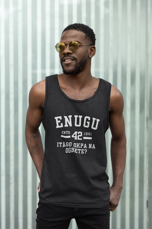 Ala Igbo Unisex Tank Top: Enugu - UgoAfrik